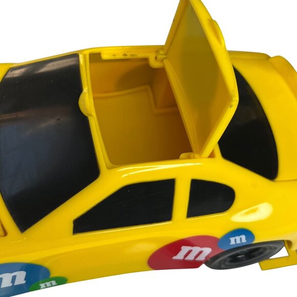 M&Ms Under The Hood Racing Team Toy Car Candy Dispenser Yellow Red - Picture 6 of 8